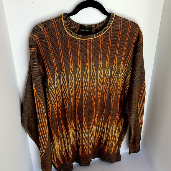 Carlo Colucci Other - Vintage Carlo Colucci Sweater Orange Retro Y2K 90s from Europe German